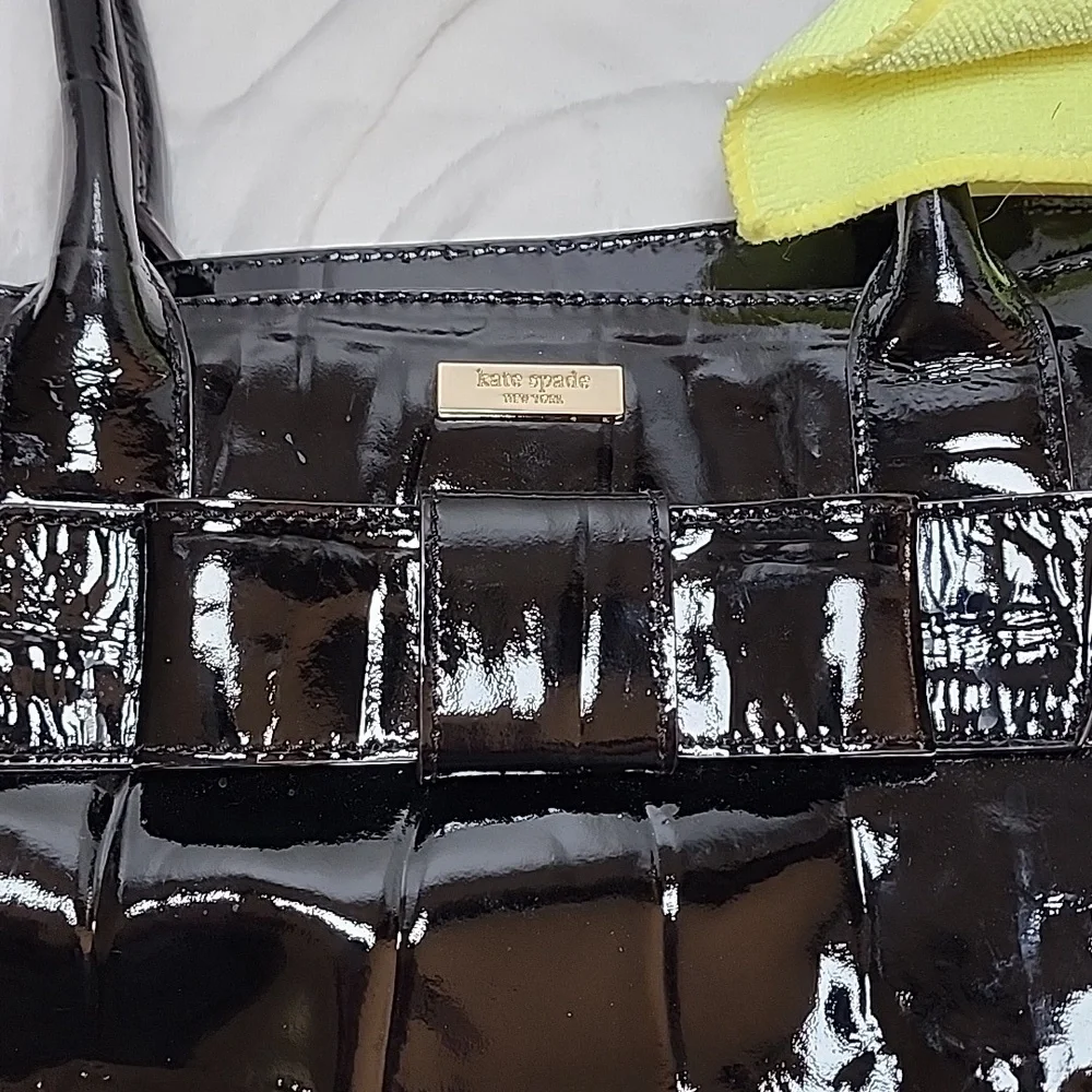 Kate Spade New York Elana Knightsbridge Patent Leather Shoulder Bag - Picture 4 of 12